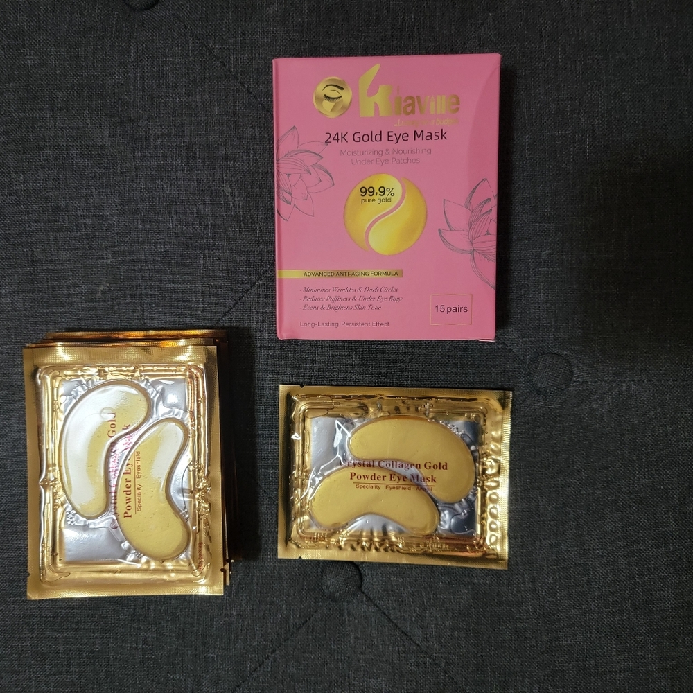 24K Gold Eye Mask